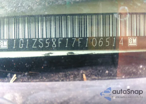 2007 Chevrolet Malibu Ls из США, поврежденный, VIN 1G1ZS58F17F106514